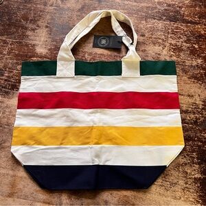 NWT HBC Hudson’s Bay Company Striped Tote Bag